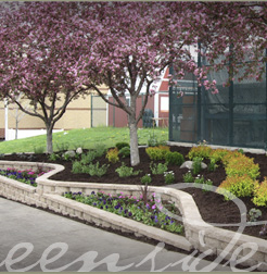 rock walls and retaining wall design and landscaping