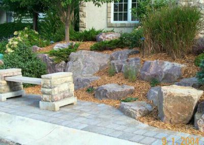 Hardscaping services by Greenside Inc in Savage, MN.