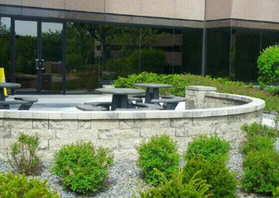 Patio Landscaping by by Greenside Inc in Savage, MN.